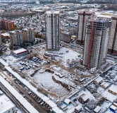 Ход строительства дома секция 2а,2б,2в в ЖК Астон. Шесть звёзд -