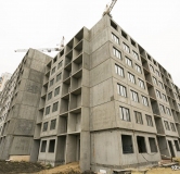Ход строительства дома 2, 1 этап в ЖК Сити-квартал на Измайлова -