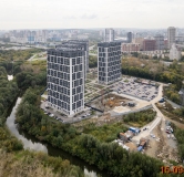 Ход строительства дома корпус 5 в ЖК Исеть Парк -