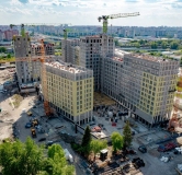 Ход строительства дома № 28 (ГП-1) в ЖК Новатор -