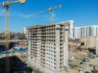 Ход строительства дома Секция 1 в ЖК Гвардейский 3.0 - фото 16, Май 2021