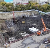 Ход строительства дома 31.1 в ЖК Приятное окружение -