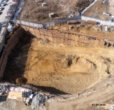 Ход строительства дома 1,2 в ЖК Лето на Титова -