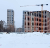 Ход строительства дома 8 в ЖК 8 Nebo -