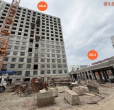 Ход строительства дома 36 в ЖК Авиатор (Авиатоr) -
