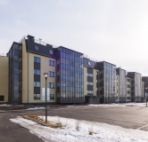 Ход строительства дома 12, строение 1 в ЖК Юттери (Финский городок) -