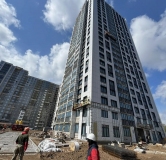 Ход строительства дома 7.2 в ЖК Паруса -