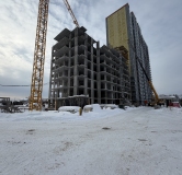 Ход строительства дома 309а, корпус 1 (секция 4, 4 этап) в ЖК Мир -