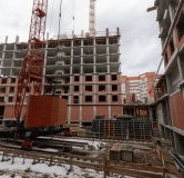 Ход строительства дома 5 в ЖК Дом на Советской -