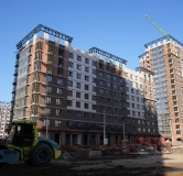 Ход строительства дома Литер 2, уч. 894 в ЖК Парк Победы 2 -