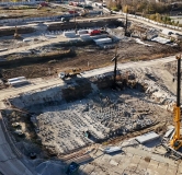 Ход строительства дома 10, корпус 2 в ЖК Остров-сад -