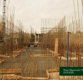 Ход строительства дома № 1.5 в ЖК Плодово-Ягодный -