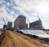 Ход строительства дома № 1 в Новинки от GloraX -