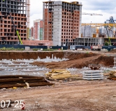 Ход строительства дома 3.1 в ЖК Клевер -