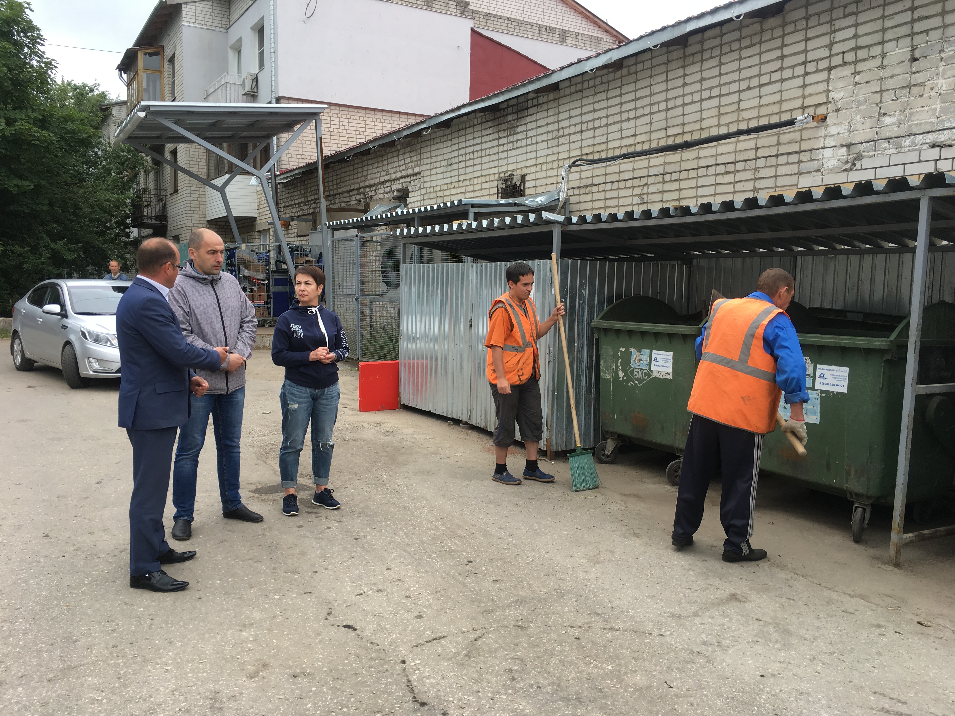 634 проверки качества вывоза мусора и содержания контейнерных площадок проверила Госжилинспекция
