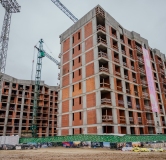 Ход строительства дома 2 в ЖК Окская Стрелка -