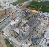 Ход строительства дома ГП-7 в ЖК Айвазовский City -