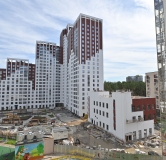 Ход строительства дома 1.2 в ЖК Горки -