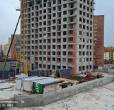 Ход строительства дома 39, секция С1, С7, С8 в ЖК Три Девятых -