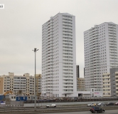 Ход строительства дома 24, корпус 1 строение 1 в ЖК Новоорловский -