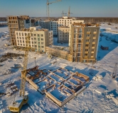 Ход строительства дома 1, секция В,Г,Е в ЖК Город L-Town -