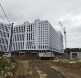 Ход строительства дома 5 в ЖК Лугометрия -