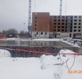 Ход строительства дома позиция 6 в ЖК Ленинградский квартал -