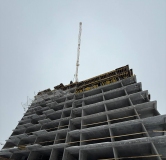 Ход строительства дома 2 в ЖК Онегин -