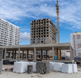 Ход строительства дома № 1В в ЖК Барса -