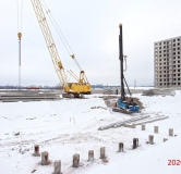 Ход строительства дома 1 в ЖК По ул. Школьная (Шушары) -