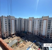 Ход строительства дома 3 в ЖК Матур -