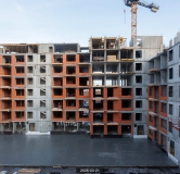 Ход строительства дома 45 в ЖК Европейский Берег -