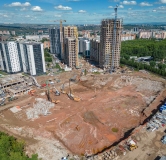 Ход строительства дома 5 в ЖК Univers (Универс) -