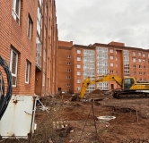 Ход строительства дома 4 в ЖК По ул. 70-летия Октября -