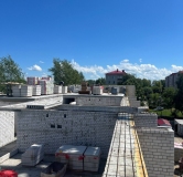 Ход строительства дома 5 в ЖД По ул. 40 лет Победы -