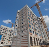 Ход строительства дома Литер 24, корпус 1 в ЖК Сияние Квартал на Шолохова -