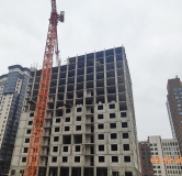 Ход строительства дома Позиция 10 в ЖК Яблоневые сады -