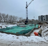 Ход строительства дома 21 в ЖК Прибрежный -