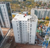 Ход строительства дома 4 в ЖК Белый квартал на Свободном -