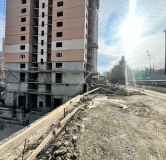 Ход строительства дома № 95В, 2 этап в ЖК На Ленина -