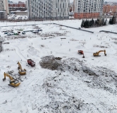 Ход строительства дома 117, корпус 9 (ГП-1) в ЖК Фатера -