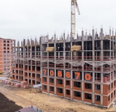 Ход строительства дома 1б в ЖК Семейный квартал Флагман (Наши Баташи-5) -