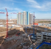 Ход строительства дома 2, корпус 4, 2 этап в ЖК Чижи -