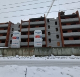 Ход строительства дома 4 в ЖД По ул. Томская -