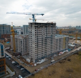 Ход строительства дома Литер 4.1 в ЖК Архитектор -