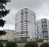 Ход строительства дома 70Б,  к с в ЖК Символ -