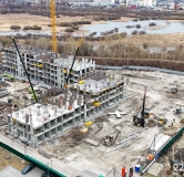 Ход строительства дома 13 (ГП-4) в Микрорайон Чемпионский -
