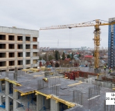 Ход строительства дома 1 в ЖК Цитатум -