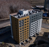 Ход строительства дома ГП-4 в ЖК Краснолесье -