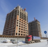 Ход строительства дома секция 1.4, 1.5 в ЖК Экогород Яркий -